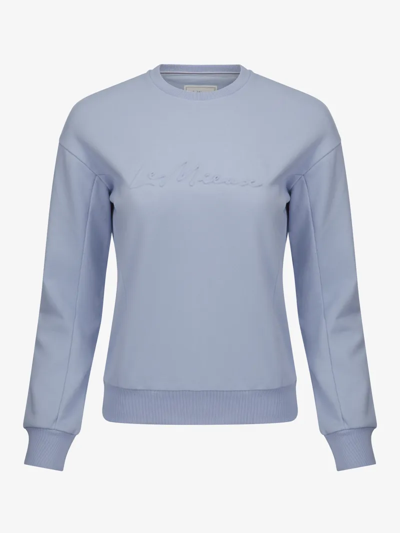 LeMieux Chloe Crew Neck Sweatshirt Ladies in Mist